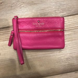 Kate Spade Pink Wristlet
